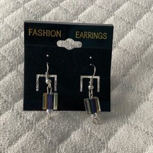 Square dangle earrings